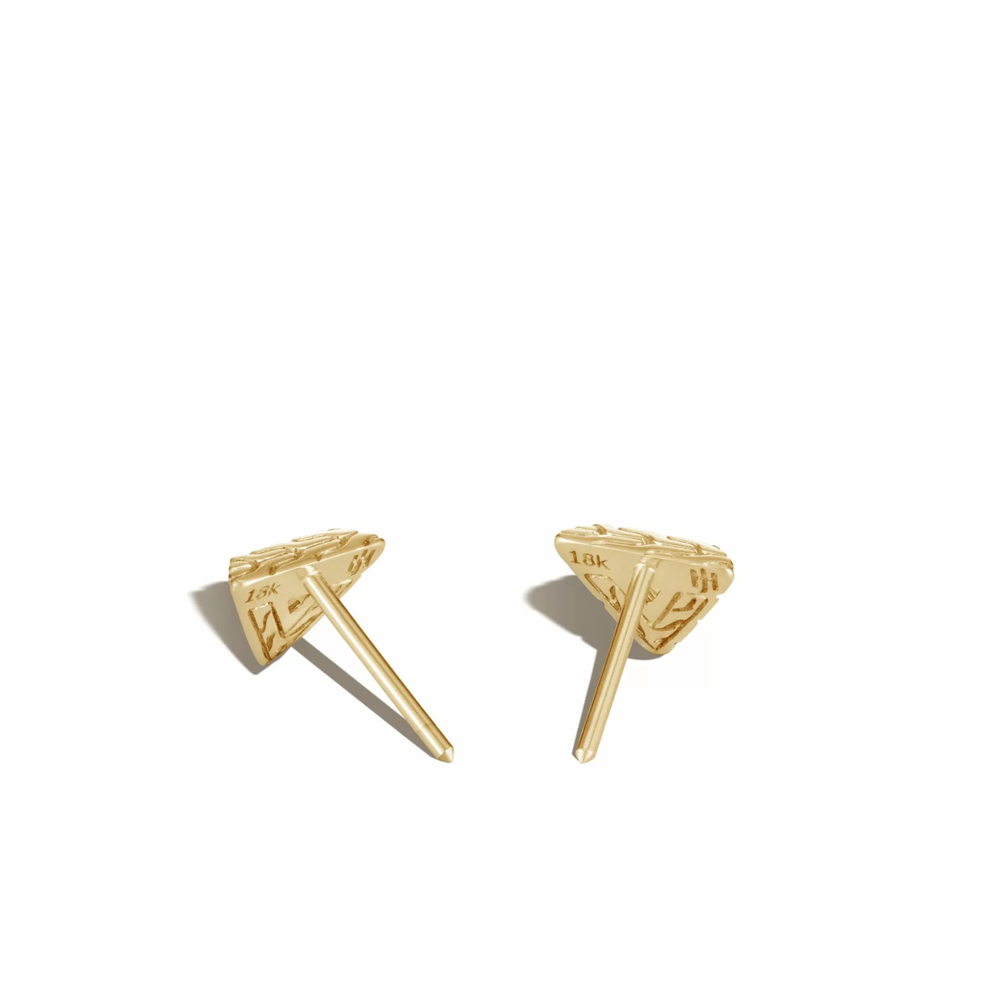 Studs^John Hardy Tiga Triangle Stud Earring, Gold